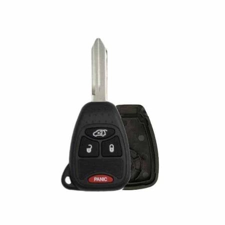 UHShell: RUGGED 4 BUTTON REMOTE HEAD KEY SHELL FOR CHRYSLER JEEP DODGE OHT692427AA -